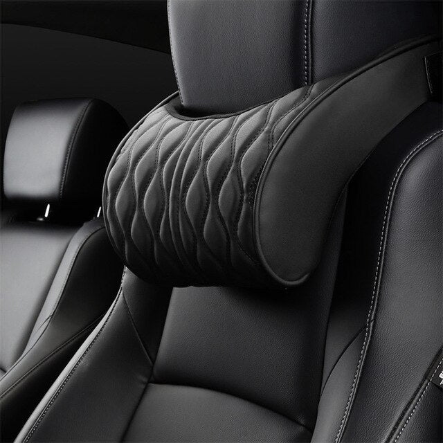 ShaFar Memory Foam Car Neck & Lumbar Support Set – Pain Relief & Comfort for Long Drives