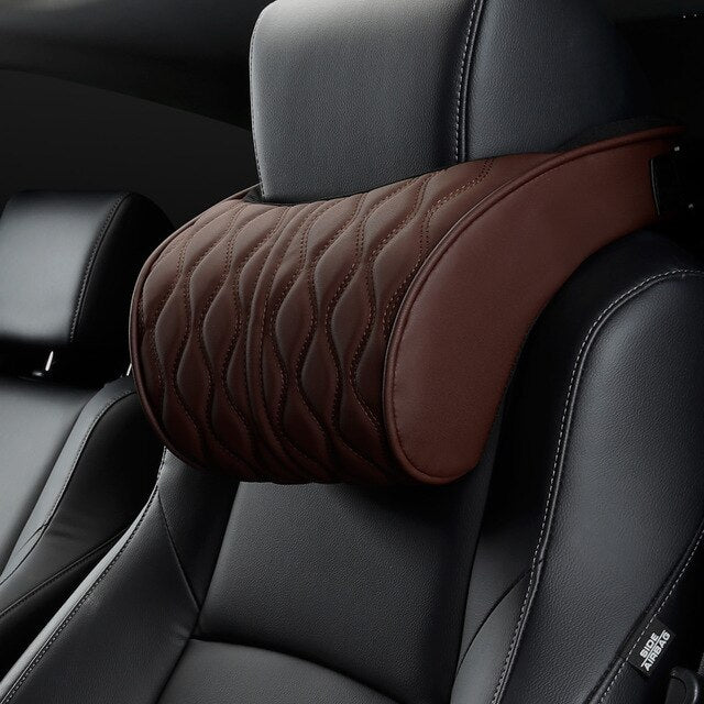 ShaFar Memory Foam Car Neck & Lumbar Support Set – Pain Relief & Comfort for Long Drives