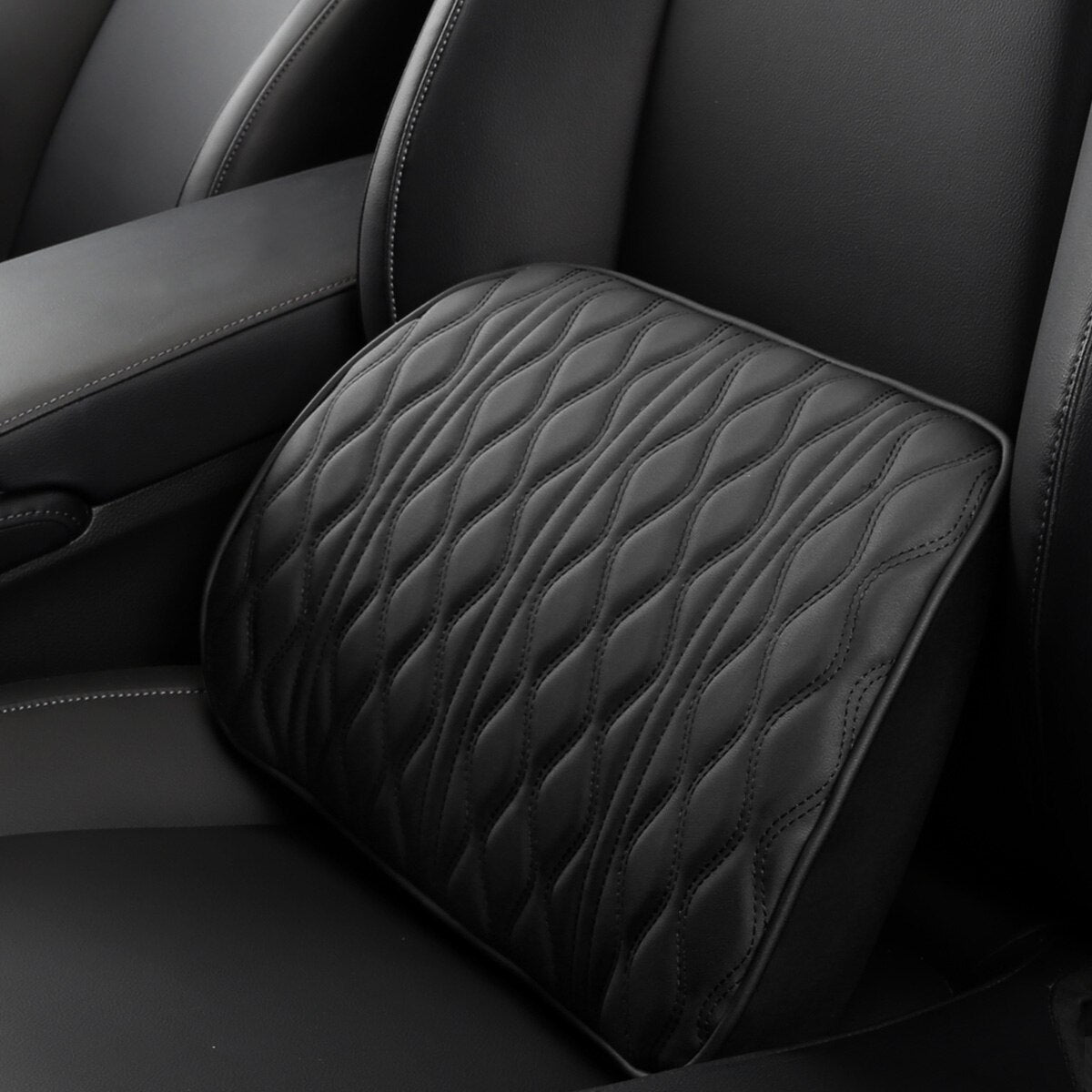 ShaFar Memory Foam Car Neck & Lumbar Support Set – Pain Relief & Comfort for Long Drives