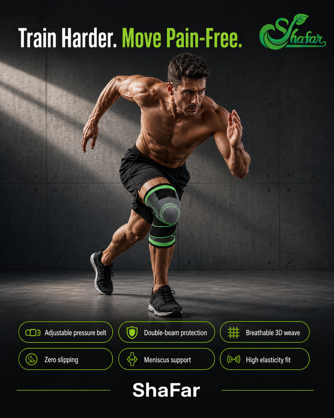 3D Sports Knee Pad