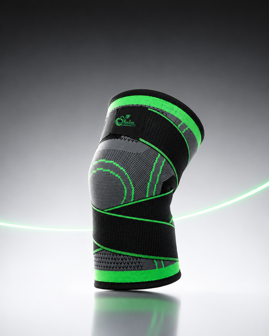 Adjustable 3D knee support sleeve