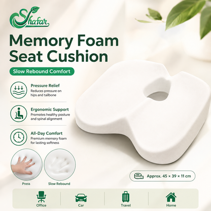 Memory Foam Car Seat Cushion